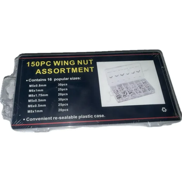 150PCS Wing nut assortment