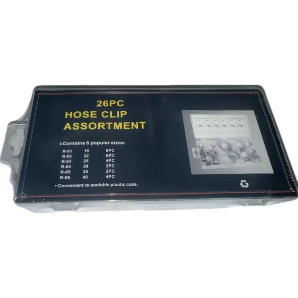26PC Hose clip assortment