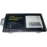 150PC Hex unt with top assortment