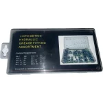110PC metric hydraulic greash fitting assortment