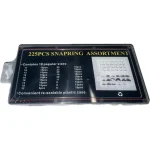 225PCS Snapring assortment 