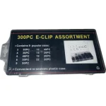 300PC E-clip assortment 