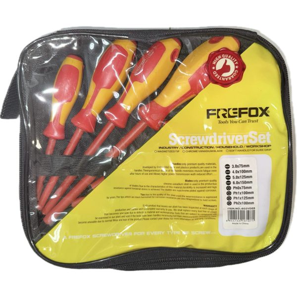 9-in-1 magnetic insulated screwdriver