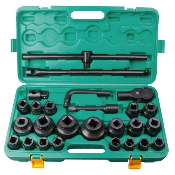 26PCS Heavy-duty impact sockets