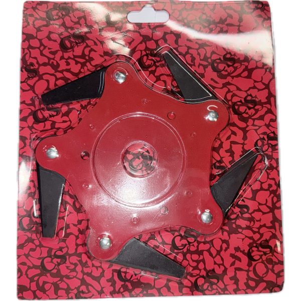 Lawn mower head six-blade blade