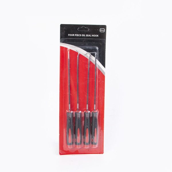 Four piece oil seal hook