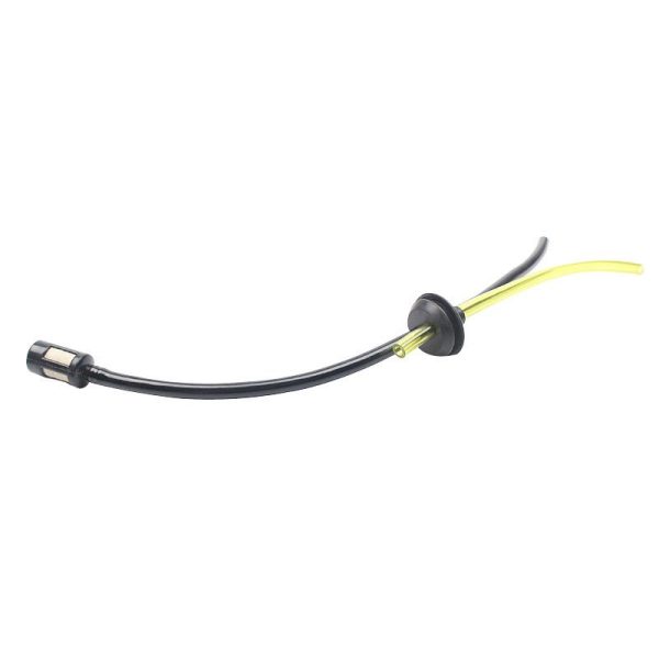 Lawn mower oil hose