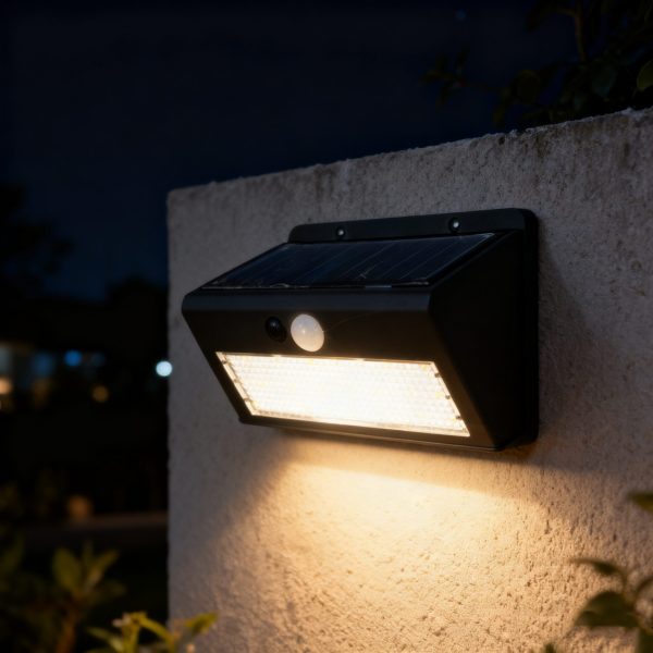 Solar sensor wall light