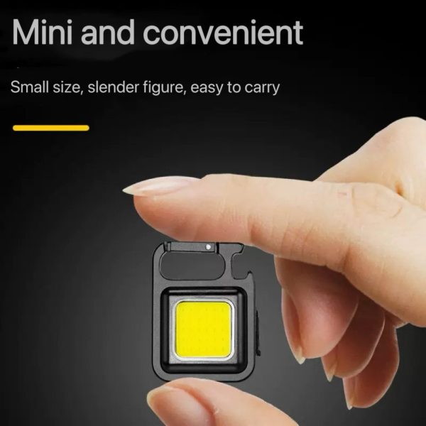 COB Rechargeable keychain light