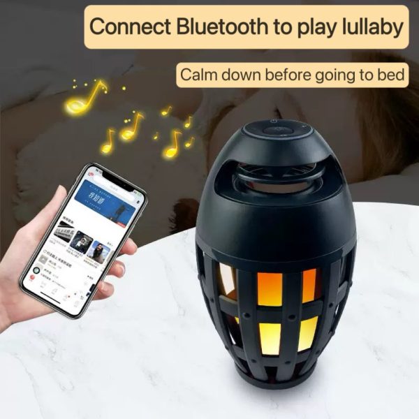 Bluetooth Flame Light Speaker