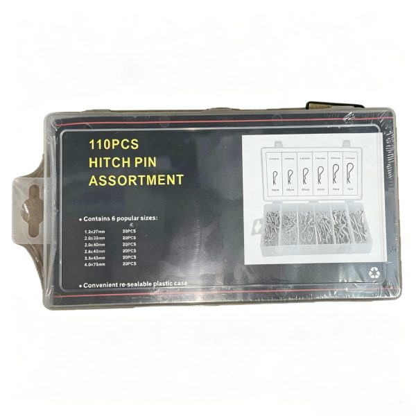 110PCS Hitch Pin Assortment