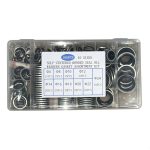 Self-Centered Bonded Seal Oll Washers Gasket Assortment Kit